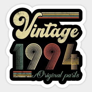 Vintage 1994 30th Birthday Gift Men Women 30 Years Old Sticker